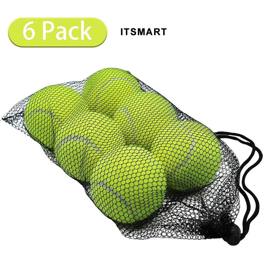 All-Court High-Elasticity Tennis Balls (6 or 12 Pack)