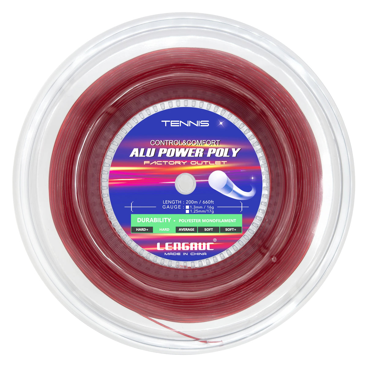 Spin & String Tour Poly Reel (200m)