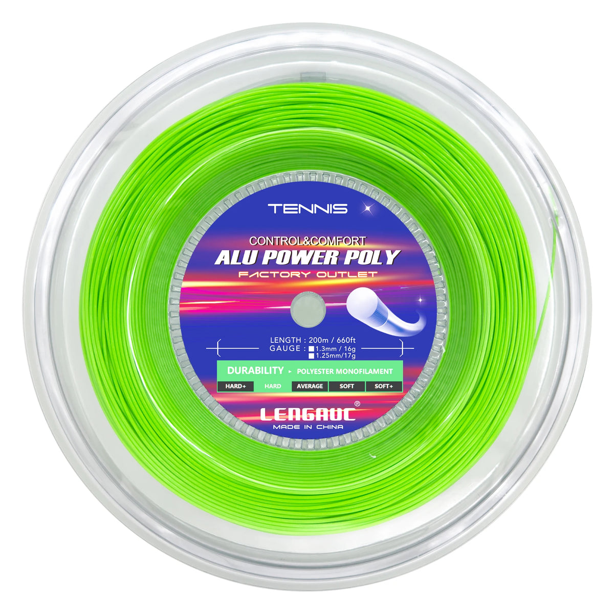 Spin & String Tour Poly Reel (200m)