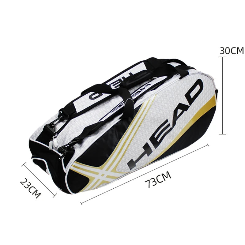 Pro Tour Racquet Backpack (Holds 3–6 Racquets)