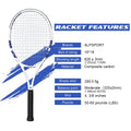Carbon Precision Tennis Racquet (T800 18K)