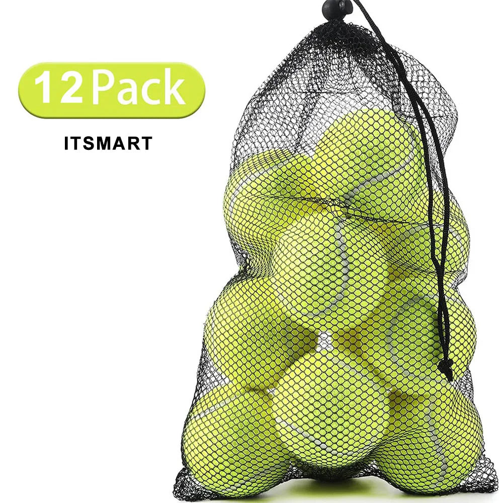 All-Court High-Elasticity Tennis Balls (6 or 12 Pack)