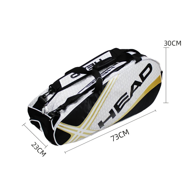 Pro Tour Racquet Backpack (Holds 3–6 Racquets)