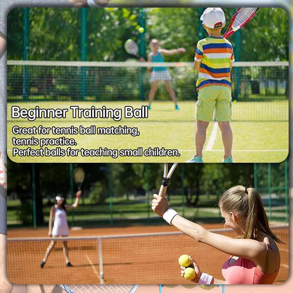 All-Court High-Elasticity Tennis Balls (6 or 12 Pack)