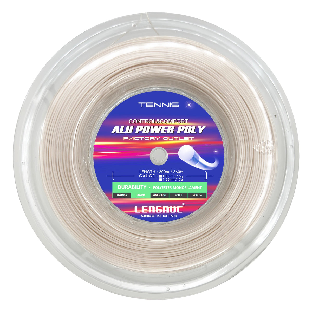Spin & String Tour Poly Reel (200m)